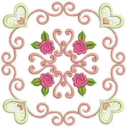 Combined Rose Quilt 2 18 machine embroidery designs