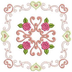 Combined Rose Quilt 2 24 machine embroidery designs