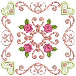 Combined Rose Quilt 2 30 machine embroidery designs