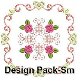 Combined Rose Quilt 3 machine embroidery designs