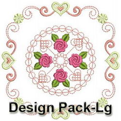 Combined Rose Quilt 3 machine embroidery designs