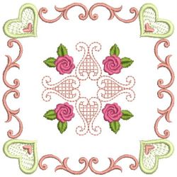 Combined Rose Quilt 3 04 machine embroidery designs