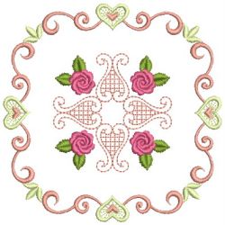 Combined Rose Quilt 3 07 machine embroidery designs
