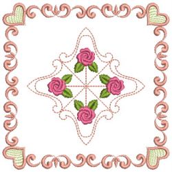 Combined Rose Quilt 3 11 machine embroidery designs