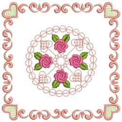 Combined Rose Quilt 3 12 machine embroidery designs