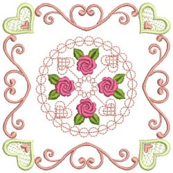 Combined Rose Quilt 3 15 machine embroidery designs