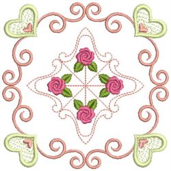 Combined Rose Quilt 3 17 machine embroidery designs