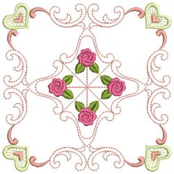 Combined Rose Quilt 3 20 machine embroidery designs
