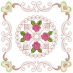 Combined Rose Quilt 3 21 machine embroidery designs