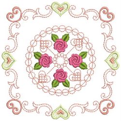 Combined Rose Quilt 3 24 machine embroidery designs