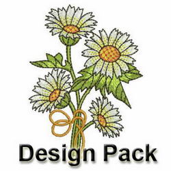 Decorative Floral Bouquets machine embroidery designs