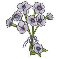 Decorative Floral Bouquets 01 machine embroidery designs