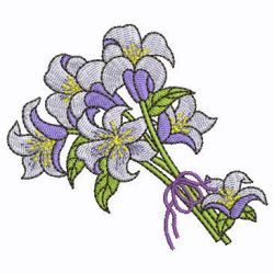 Decorative Floral Bouquets 02 machine embroidery designs