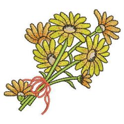 Decorative Floral Bouquets 03 machine embroidery designs