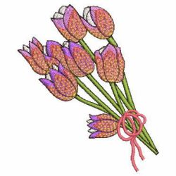 Decorative Floral Bouquets 04 machine embroidery designs