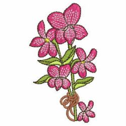 Decorative Floral Bouquets 06 machine embroidery designs