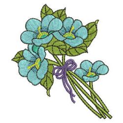 Decorative Floral Bouquets 09 machine embroidery designs