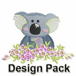 Cute Koala Bear machine embroidery designs