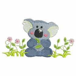 Cute Koala Bear 04 machine embroidery designs