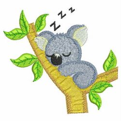 Cute Koala Bear 05 machine embroidery designs