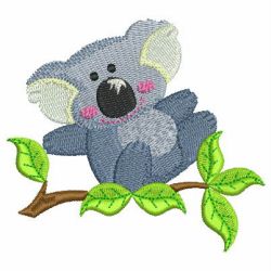 Cute Koala Bear 07 machine embroidery designs