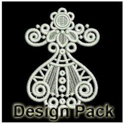 FSL Angel Ornaments machine embroidery designs