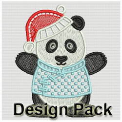 FSL Panda Bears machine embroidery designs