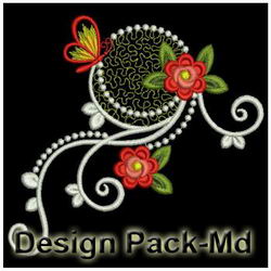 Fragrant Roses machine embroidery designs