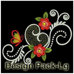 Fragrant Roses machine embroidery designs