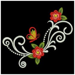 Fragrant Roses 07 machine embroidery designs