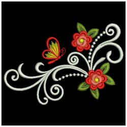 Fragrant Roses 08 machine embroidery designs