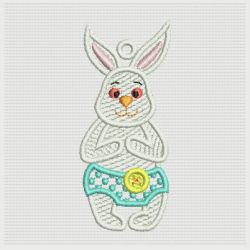FSL Easter Rabbits 10 machine embroidery designs