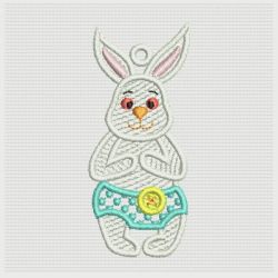 FSL Easter Rabbits 10 machine embroidery designs