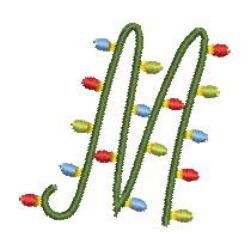 Christmas Alphabets 13 machine embroidery designs