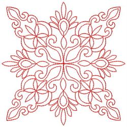 Elegant Redwork Quilts 02 machine embroidery designs