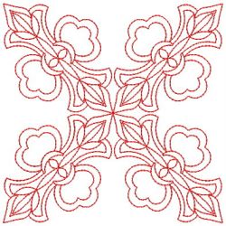 Elegant Redwork Quilts 07