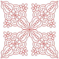 Elegant Redwork Quilts 08