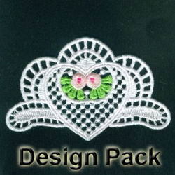 FSL Rose Border and Corner 2 machine embroidery designs