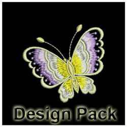 Colorful Butterfly machine embroidery designs
