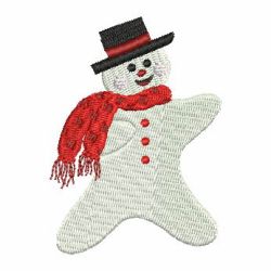 Country Snowman 06 machine embroidery designs