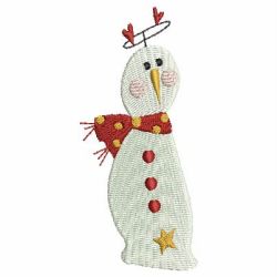Country Snowman 09 machine embroidery designs