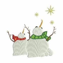 Country Snowman 12 machine embroidery designs