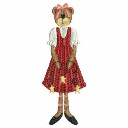 School Bears 12 machine embroidery designs
