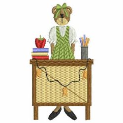 School Bears 16 machine embroidery designs