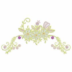 Gorgeous Floral 02 machine embroidery designs