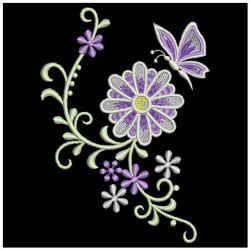 Dancing Butterfly 01 machine embroidery designs