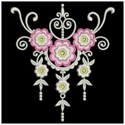 Decorative Necklines 01 machine embroidery designs