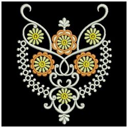 Decorative Necklines 03 machine embroidery designs