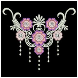 Decorative Necklines 10 machine embroidery designs