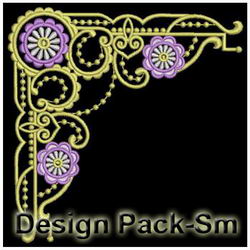 Decorative Corners machine embroidery designs